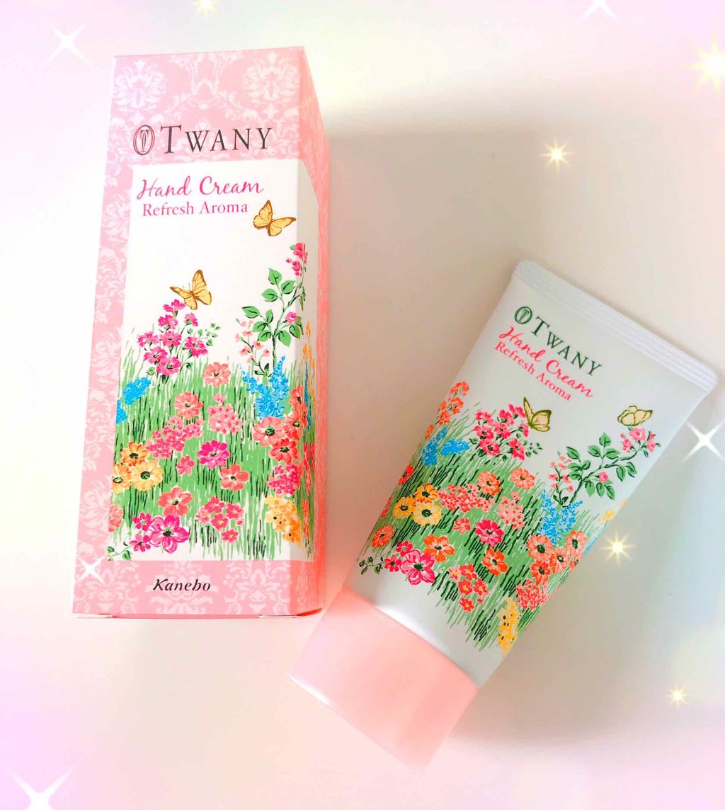 ハンドクリーム（リフレッシュアロマ）/TWANY/ハンドクリームを使ったクチコミ（1枚目）