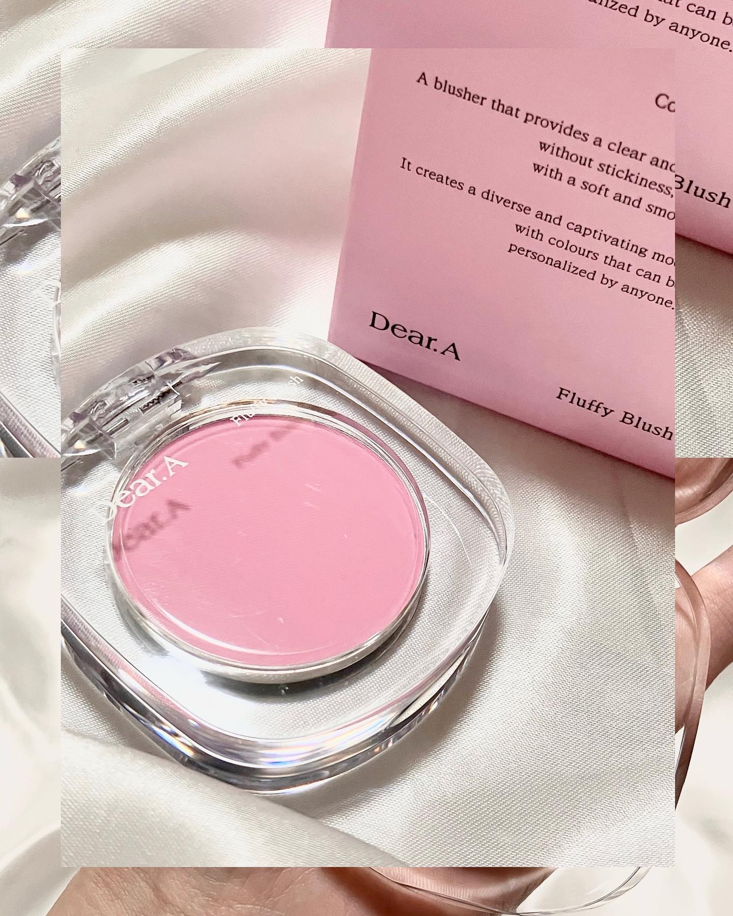 フラッフィーブラッシュ/Dear.A/パウダーチークを使ったクチコミ（2枚目）