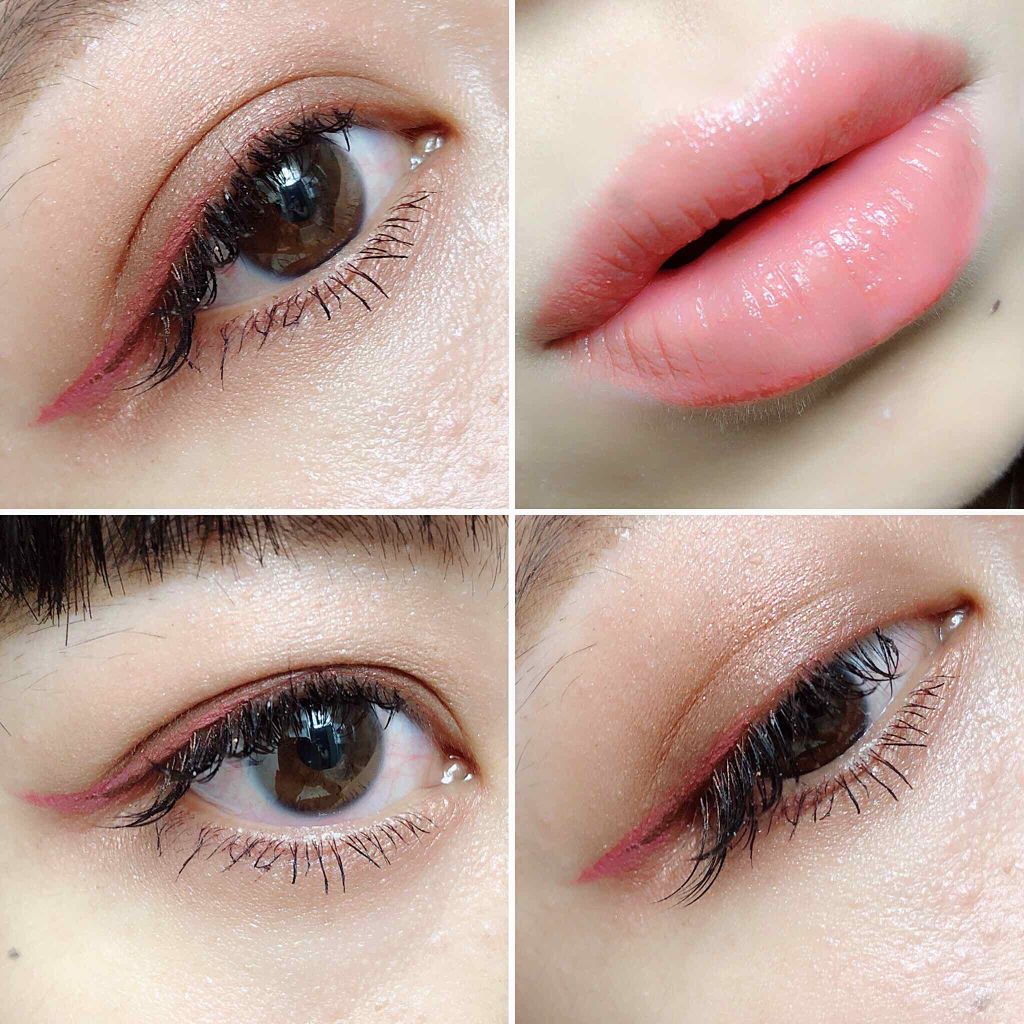 シャンパンローズルミナイザー/rms beauty/クリームハイライトを使ったクチコミ（3枚目）