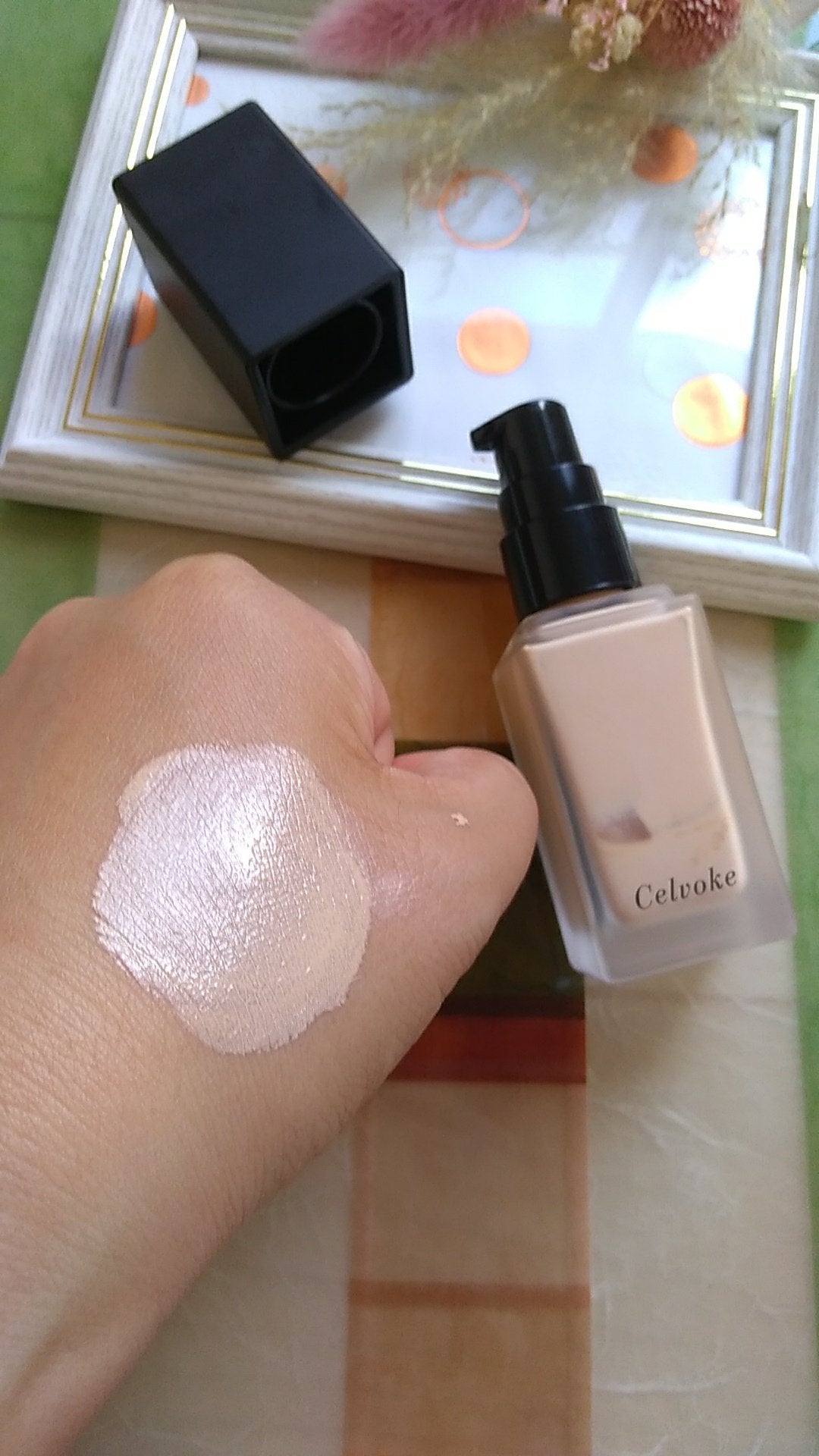 スキンレゾネート リキッドファンデーション/Celvoke/リキッドファンデーションを使ったクチコミ(6枚目)