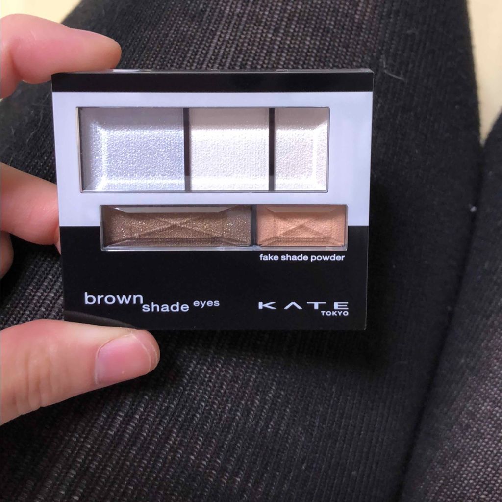 ブラウンシェードアイズN/KATE/アイシャドウパレットを使ったクチコミ(2枚目)
