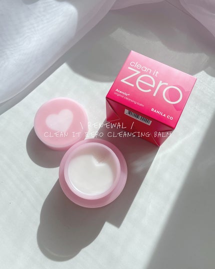クリーンイットゼロ クレンジングバーム オリジナル/BANILA CO/クレンジングバームを使ったクチコミ(1枚目)