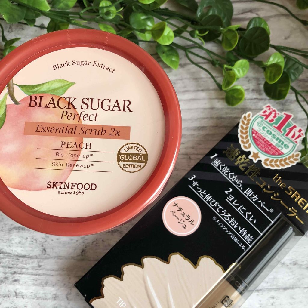 ブラックシュガー パーフェクト エッセンシャル スクラブ2X/SKINFOOD/洗い流すパック・マスクを使ったクチコミ（1枚目）