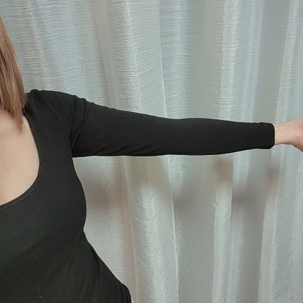 ヘアメイクみどり【YouTube】 on LIPS 「綿100パーセントのインナーをお探しの方‼️無印良品のUネック..」(8枚目)