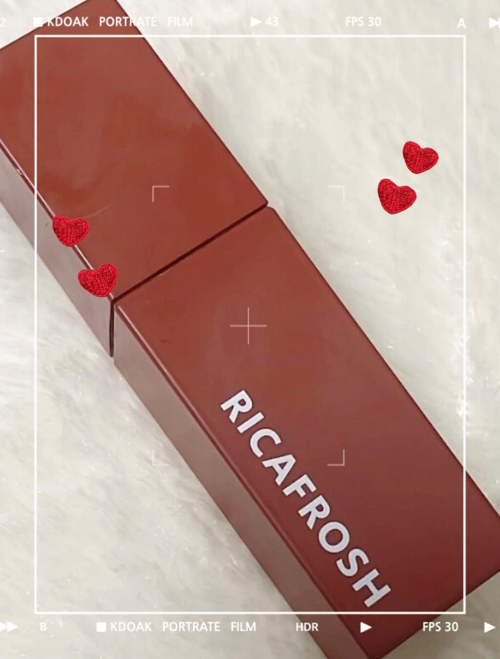 ジューシーリブティント/RICAFROSH/リップティントを使ったクチコミ(1枚目)