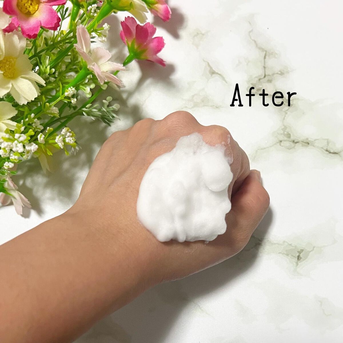 ルフレ バランシング バブル/エリクシール/泡洗顔を使ったクチコミ（3枚目）