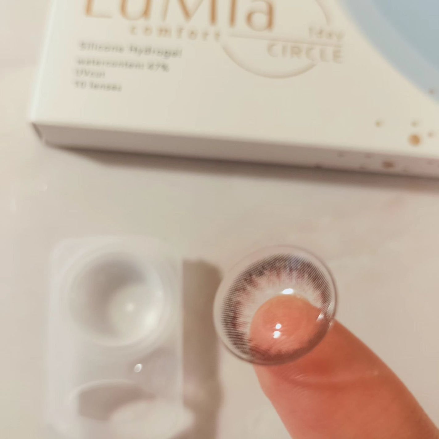 LuMia comfort 1day CIRCLE/LuMia/ワンデー(1DAY)カラコンを使ったクチコミ(2枚目)