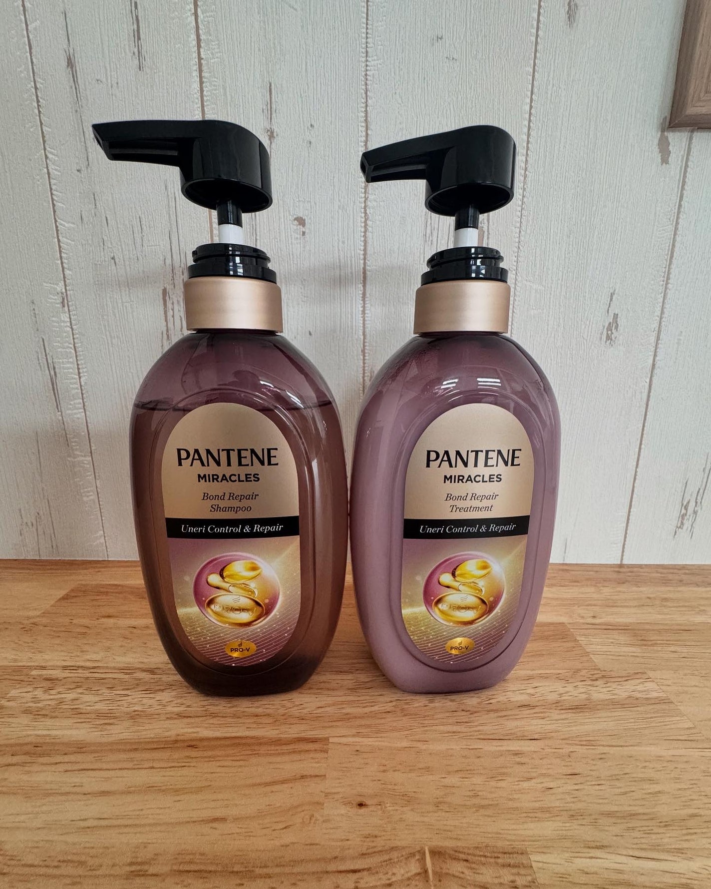 ミラクルズ うねりコントロール&リペア ボンドリペア シャンプー/トリートメント/パンテーン/市販シャンプーを使ったクチコミ(2枚目)