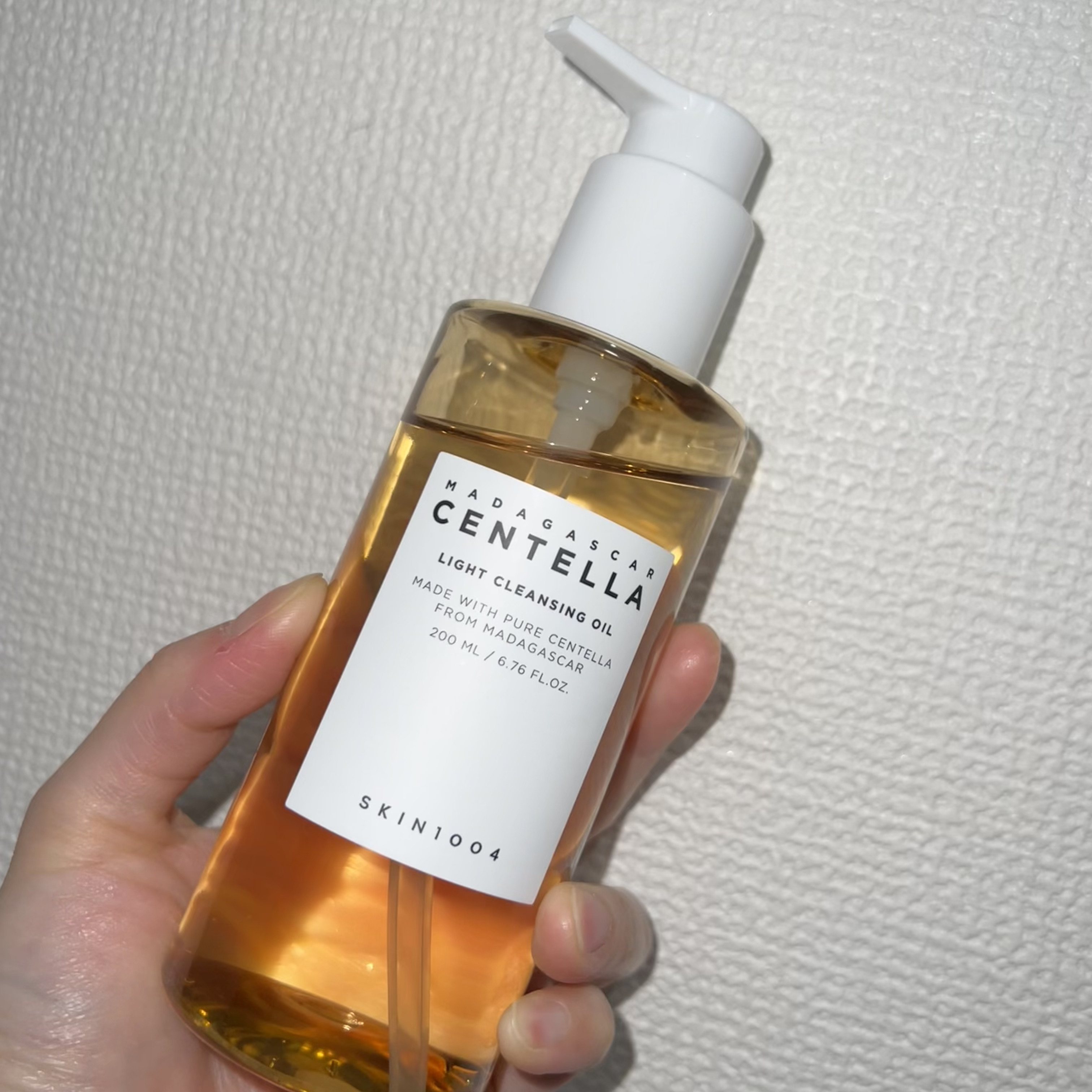 センテラ ライトクレンジングオイル/SKIN1004/オイルクレンジングを使ったクチコミ（1枚目）