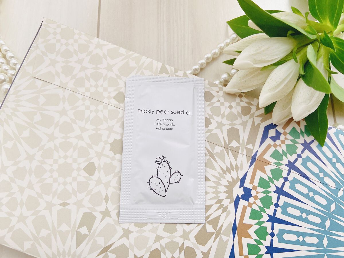 モロッコ100％オーガニック ウチワサボテンオイル/Natural Majesty/フェイスオイルを使ったクチコミ（3枚目）