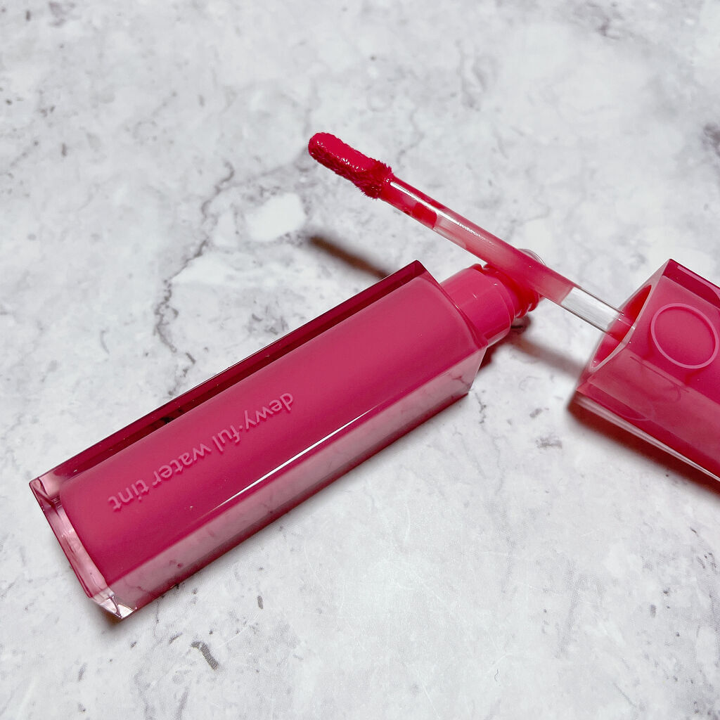 デュイフルウォーターティント 05 タフィー/rom&nd/リップティントを使ったクチコミ（3枚目）