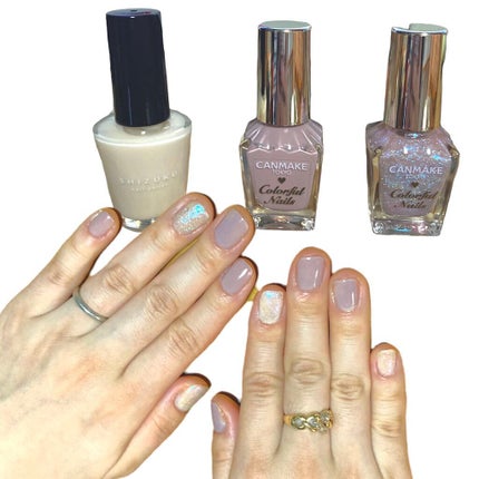 ジェルボリュームトップコート/キャンメイク/ネイルトップコートを使ったクチコミ(1枚目)