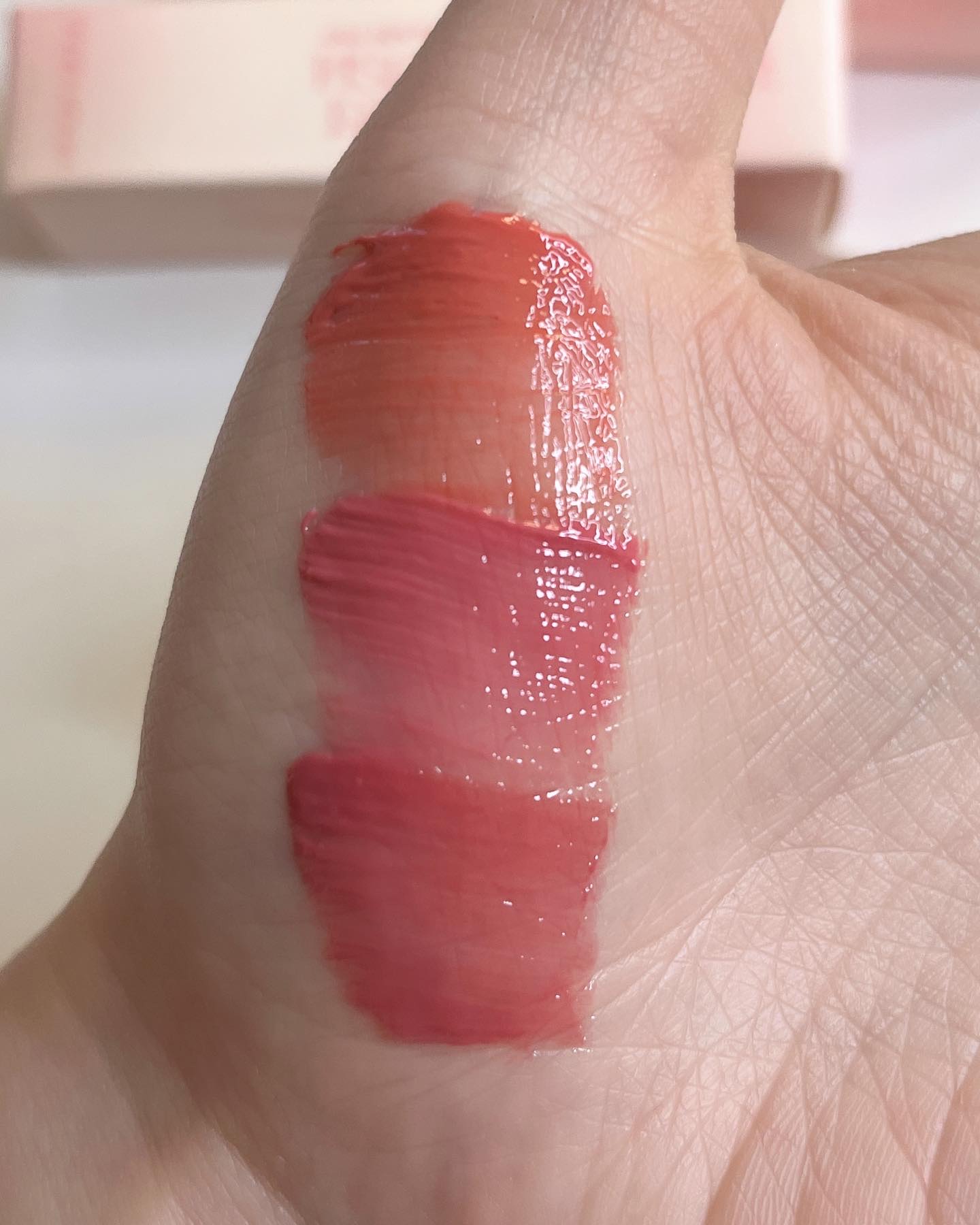 ハートクラッシュ ベアグレイズティント/HOLIKA HOLIKA/リップティントを使ったクチコミ（3枚目）