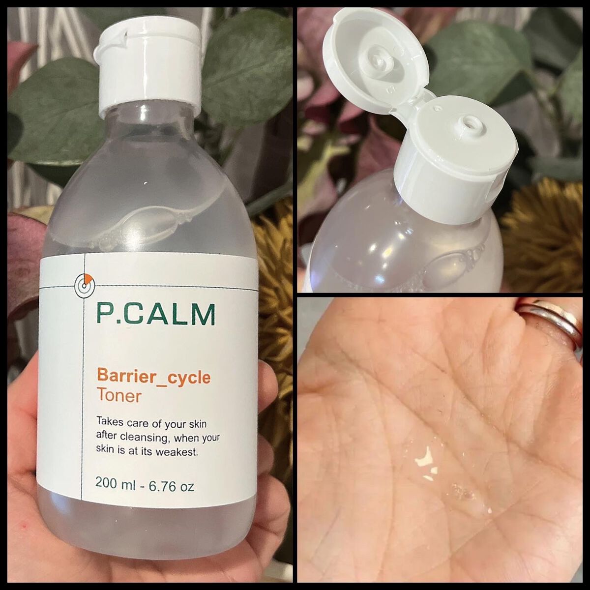 バリアサイクルトナー/P.CALM/化粧水を使ったクチコミ(2枚目)