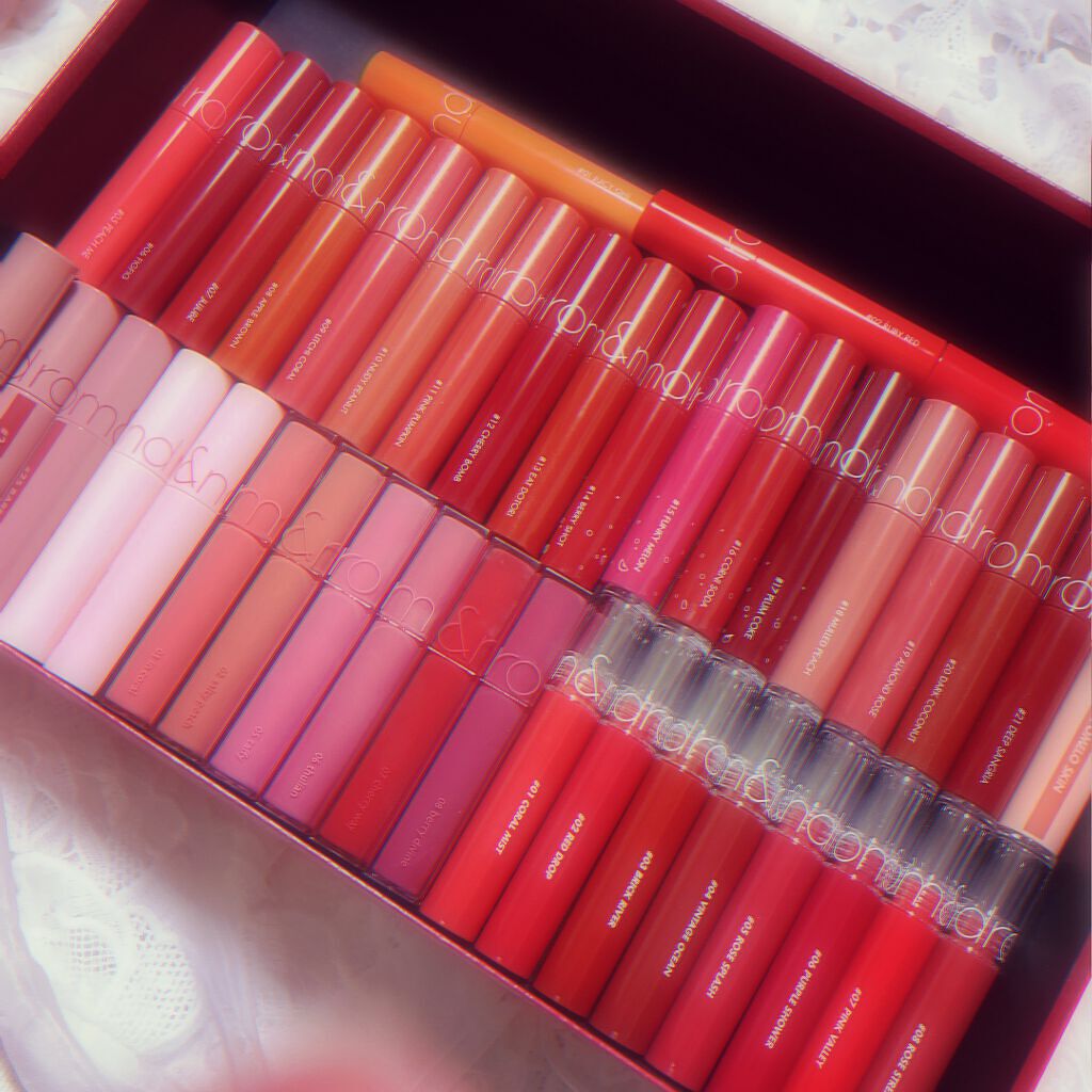 ジューシーラスティングティント/rom&nd/リップティントを使ったクチコミ（1枚目）