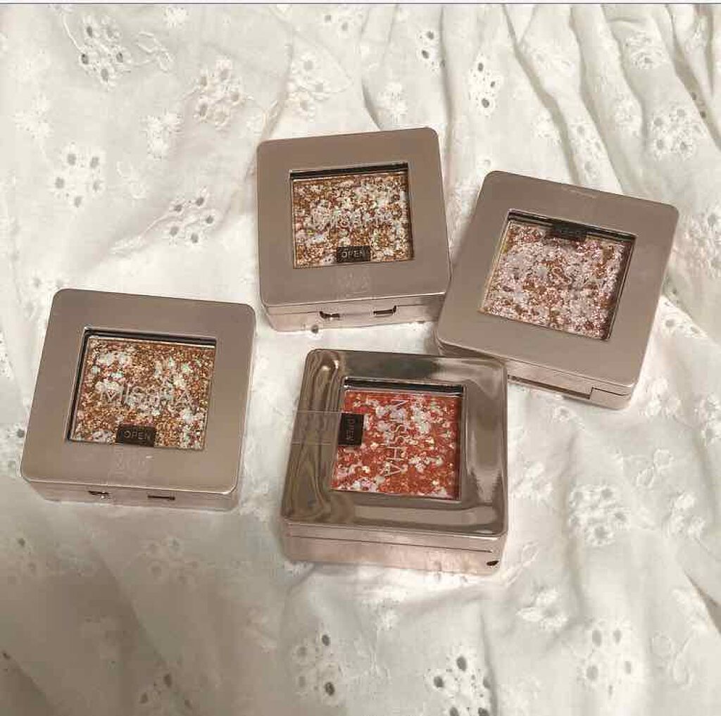 グリッタープリズム シャドウ/MISSHA/グリッターを使ったクチコミ(1枚目)