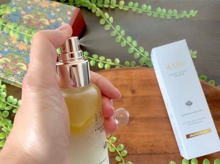 ダルバ ホワイトトリュフファーストスプレーセラム/ダルバ/ミスト状化粧水を使ったクチコミ(3枚目)