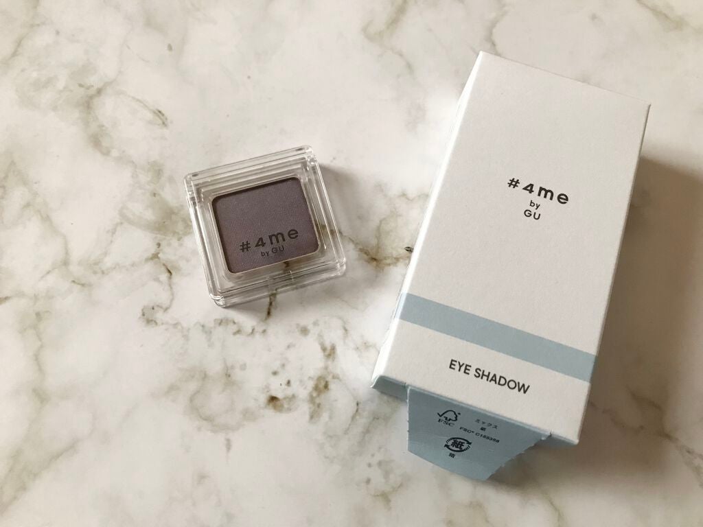 単色アイシャドウ/#4me by GU/単色アイシャドウを使ったクチコミ(1枚目)