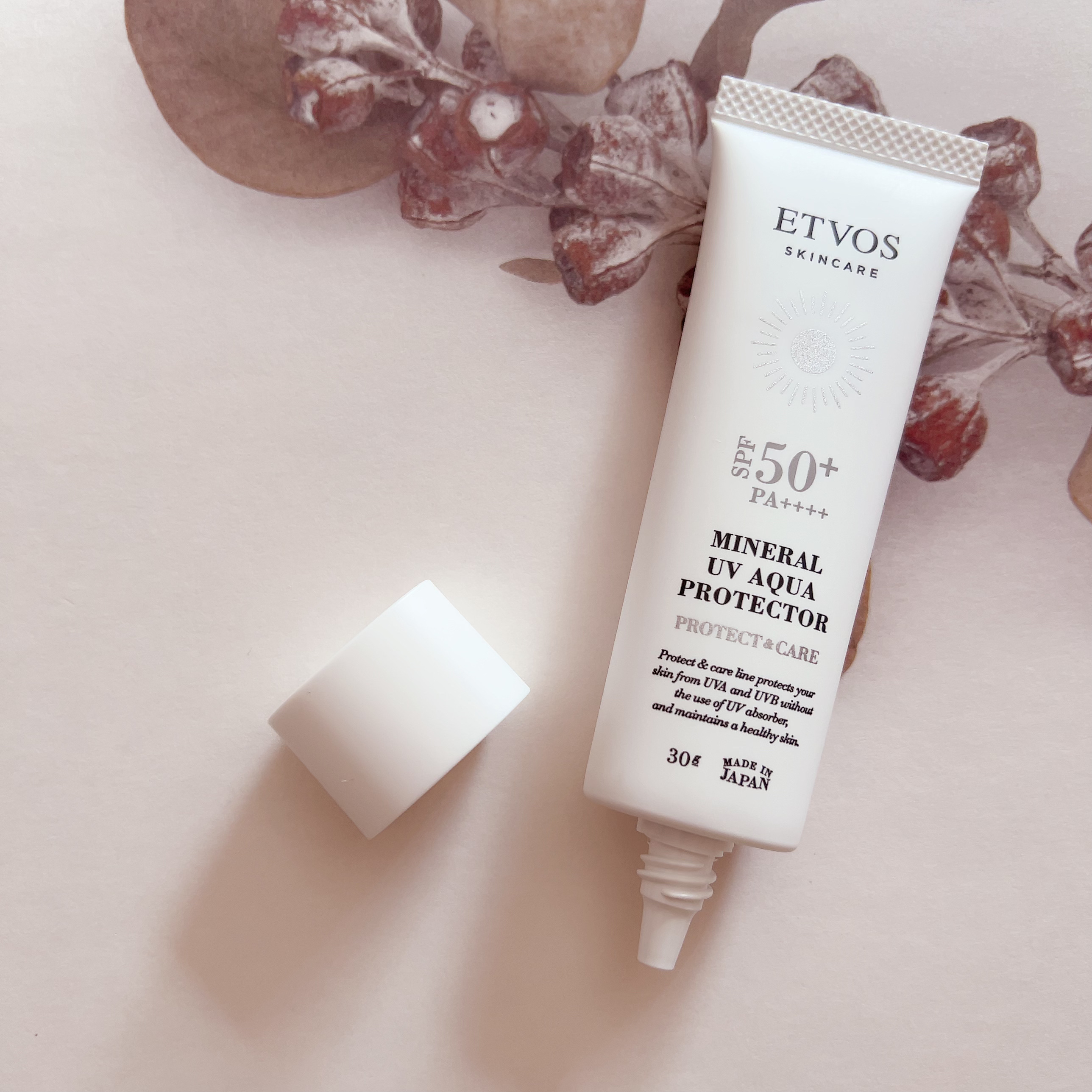 ミネラルUVアクアプロテクター/エトヴォス/日焼け止めローションを使ったクチコミ（2枚目）