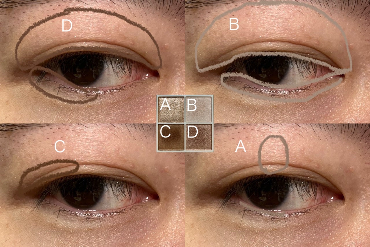 ペールトーンアイシャドウ/CEZANNE/アイシャドウを使ったクチコミ(3枚目)