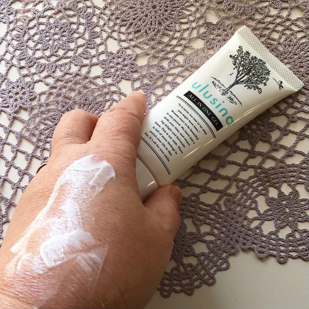 ulusina ウルシナ オールインワンジェル/tifi/オールインワン化粧品を使ったクチコミ(3枚目)