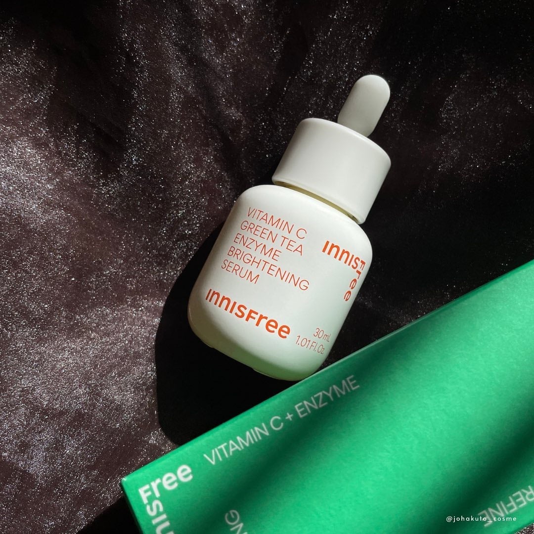 ビタC グリーンティーエンザイム ブライト セラム/innisfree/美容液を使ったクチコミ(4枚目)