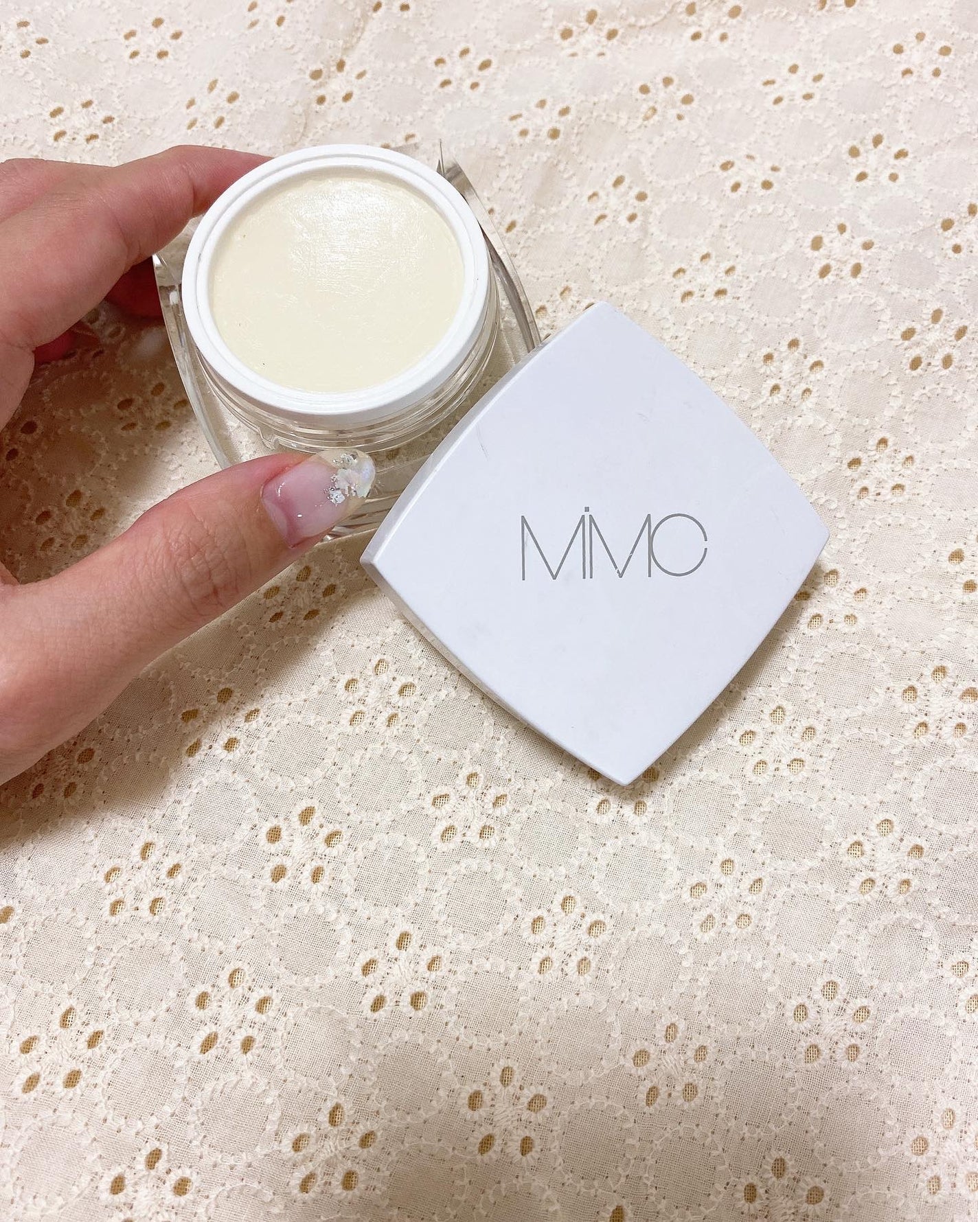 エッセンスハーブバームクリーム/MiMC/フェイスバームを使ったクチコミ(1枚目)