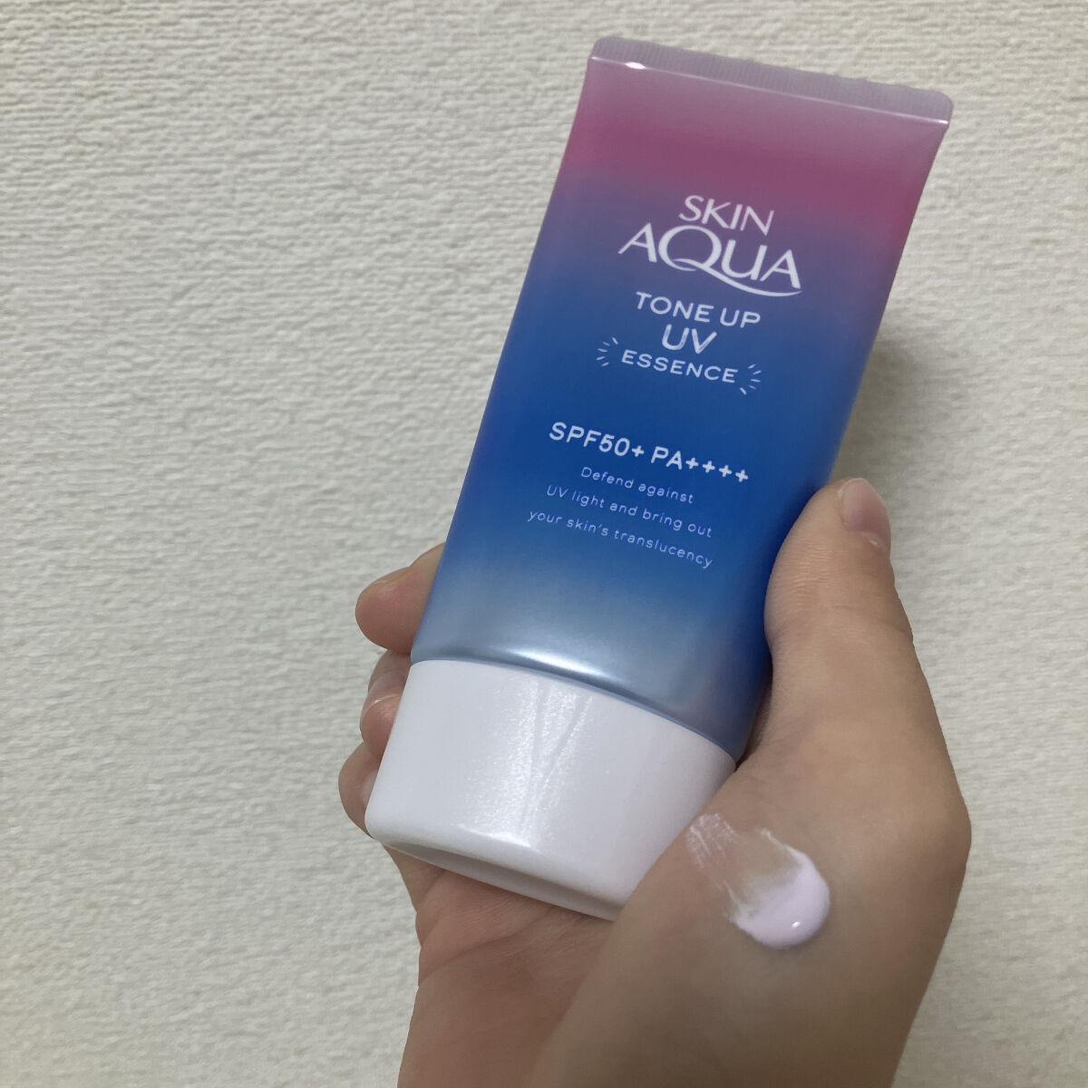 スキンアクア トーンアップUVエッセンス/スキンアクア/日焼け止めクリームを使ったクチコミ（3枚目）