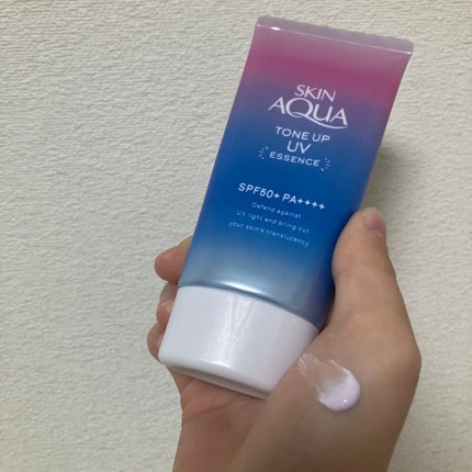 スキンアクア トーンアップUVエッセンス/スキンアクア/日焼け止めクリームを使ったクチコミ(3枚目)