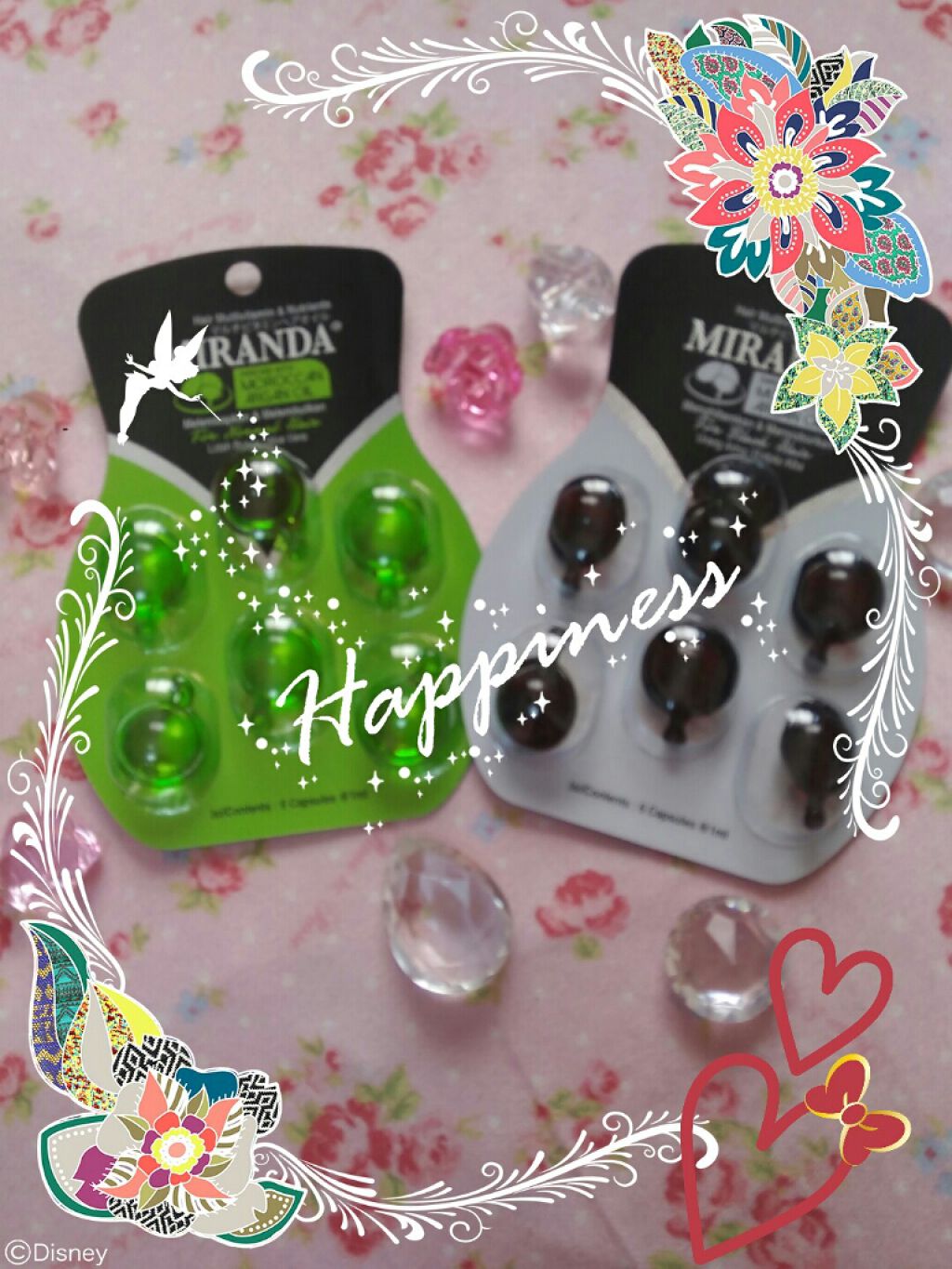 ヘアビタミン シャイニーヘアオイル/MIRANDA/ヘアオイルを使ったクチコミ（1枚目）