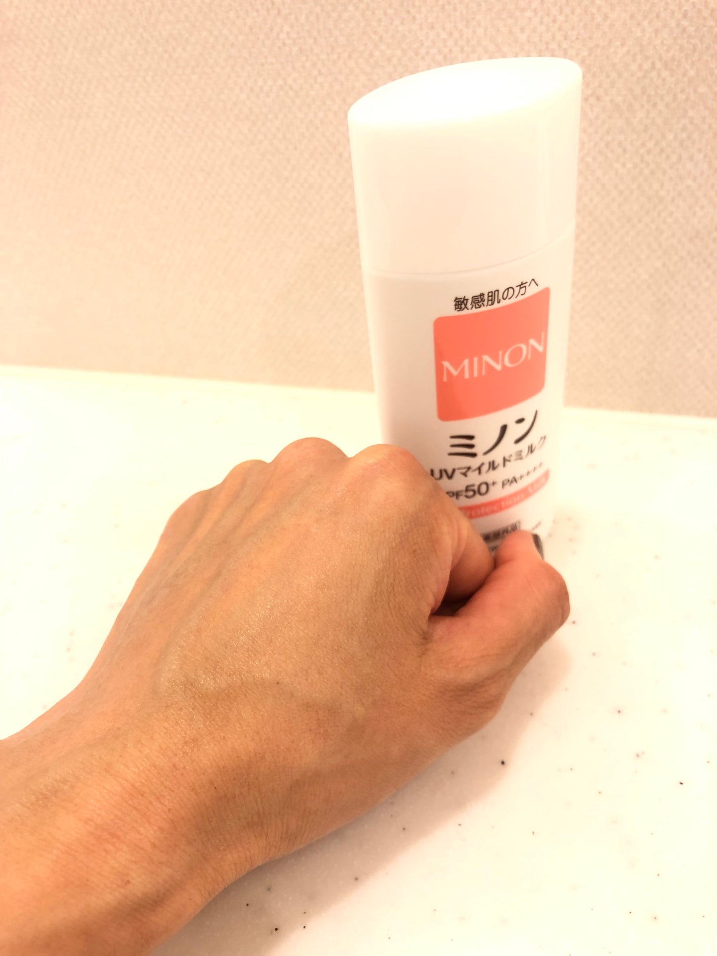 ミノンUVマイルドミルク/ミノン/日焼け止めミルクを使ったクチコミ(3枚目)