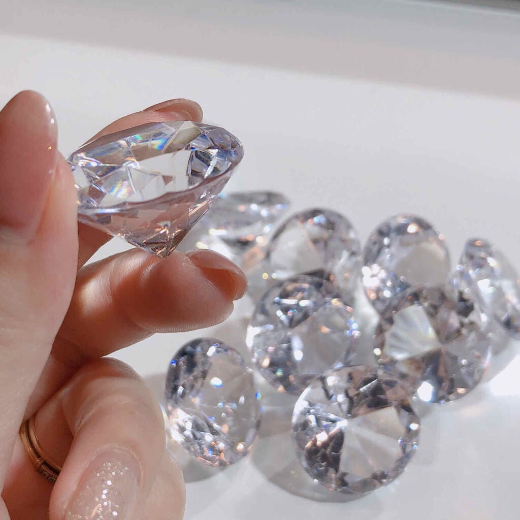 インテリアストーン ダイヤ型 10粒/DAISO/その他を使ったクチコミ(4枚目)