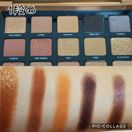 BRONZE PALETTE/Natasha Denona/アイシャドウパレットを使ったクチコミ(3枚目)