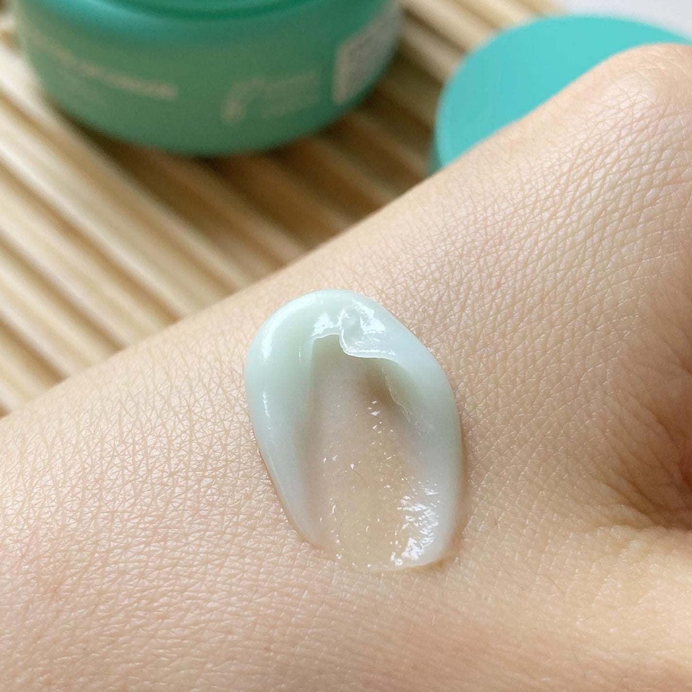 カラーフードシリーズグリーングロウアップクリーム/Tovegan/フェイスクリームを使ったクチコミ(4枚目)