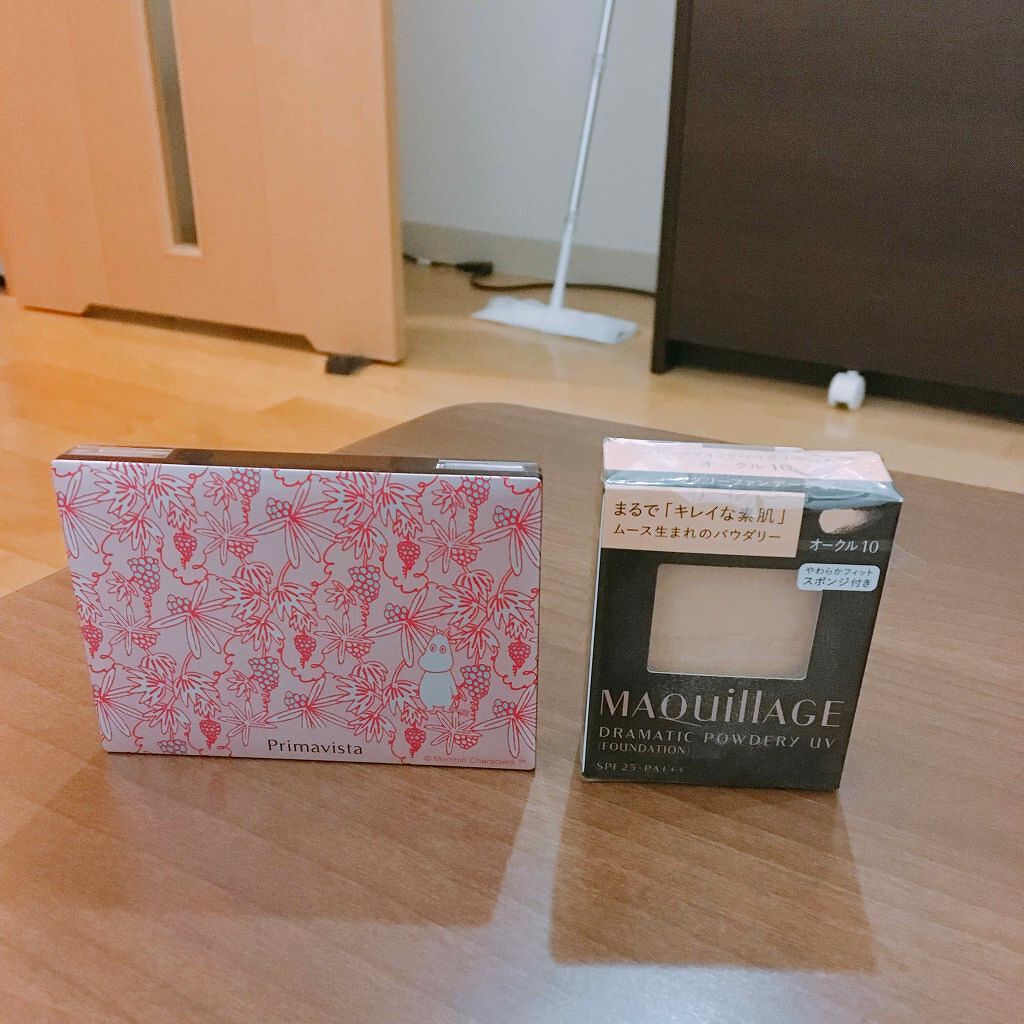 ドラマティックパウダリー UV/マキアージュ/パウダーファンデーションを使ったクチコミ(1枚目)