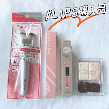 ＼ LIPS購入品紹介 ／ 



年末に有効期限が切れそうだったポイントを使い切るためにLIPSで色々購入！



・ロージーローザ マルチファンデブラシ

口コミで人気だったから気になってたー！
リ