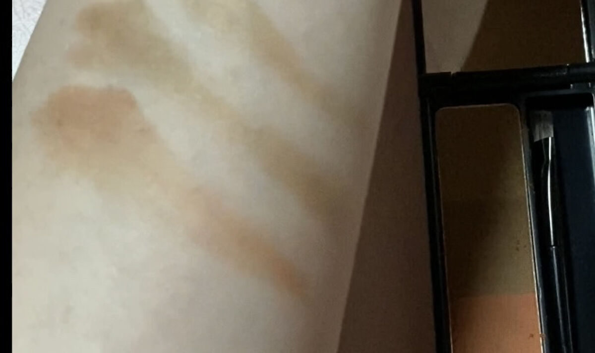 ＵＧＴ アイブロウパウダーｂ 04 オレンジブラウン/U R GLAM/パウダーアイブロウを使ったクチコミ（3枚目）