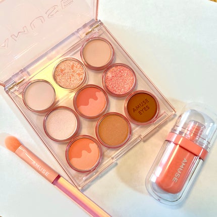 アイカラーパレット/AMUSE/アイシャドウパレットを使ったクチコミ(1枚目)