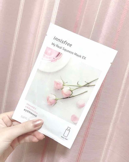 マイリアル スクイーズ マスクシート/innisfree/シートマスク・パックを使ったクチコミ(1枚目)
