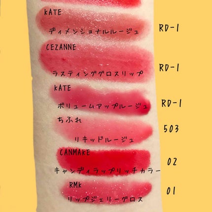 RMK リップジェリーグロス/RMK/リップグロスを使ったクチコミ(3枚目)