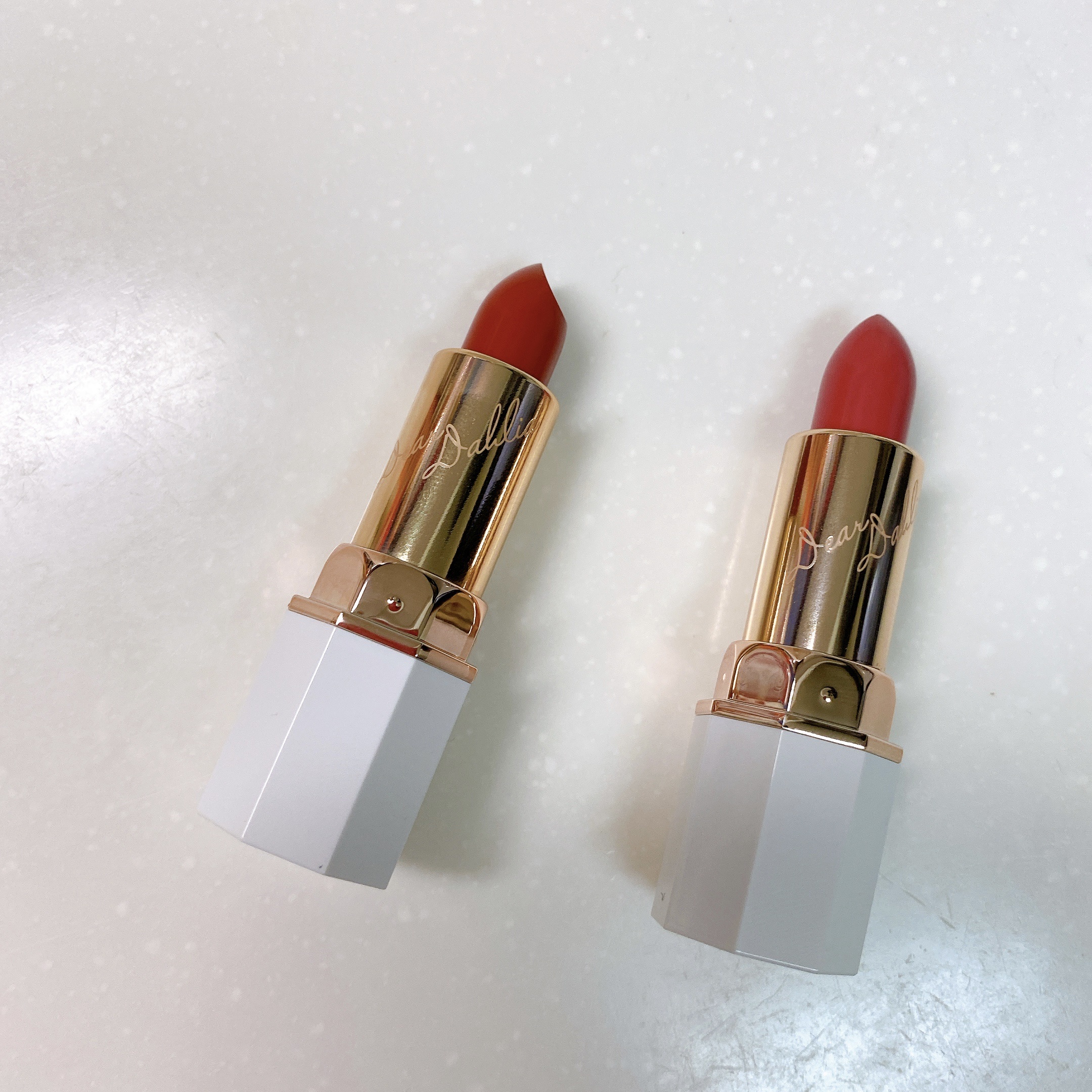 リップ パラダイス インテンス サテン/DEAR DAHLIA/口紅を使ったクチコミ（3枚目）