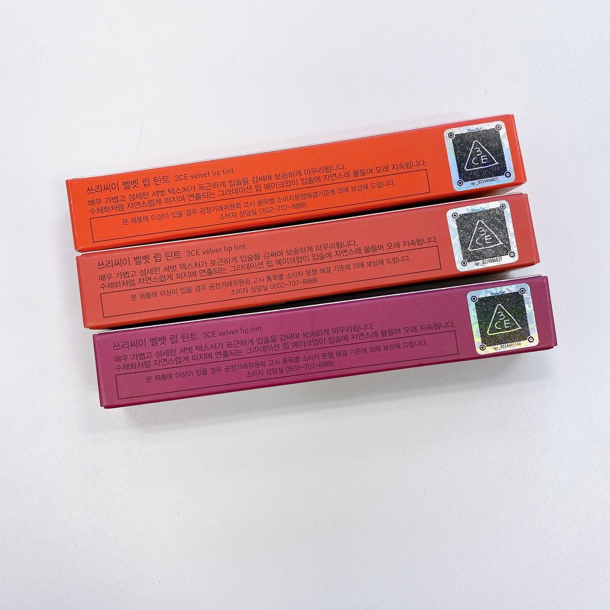 3CE ベルベット リップティント/3CE/リップティントを使ったクチコミ(4枚目)