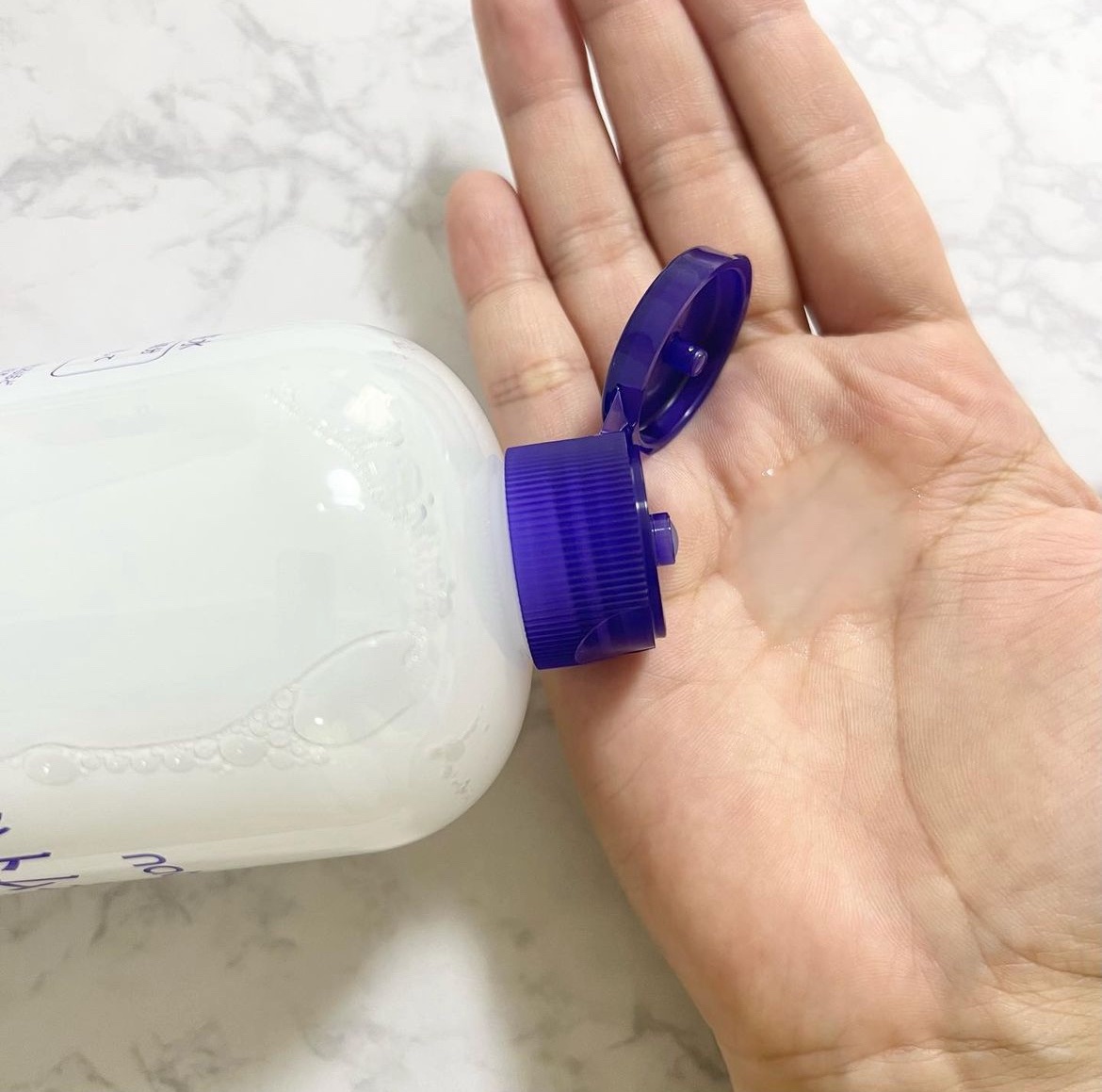 ハトムギ化粧水(ナチュリエ スキンコンディショナー R )/ナチュリエ/化粧水を使ったクチコミ（2枚目）