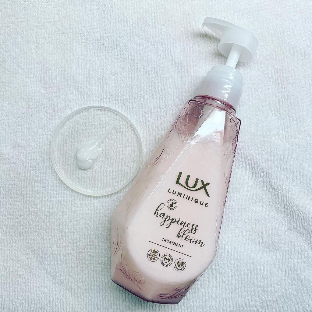 ルミニーク ハピネスブルーム シャンプー/トリートメント/LUX/市販シャンプーを使ったクチコミ(5枚目)