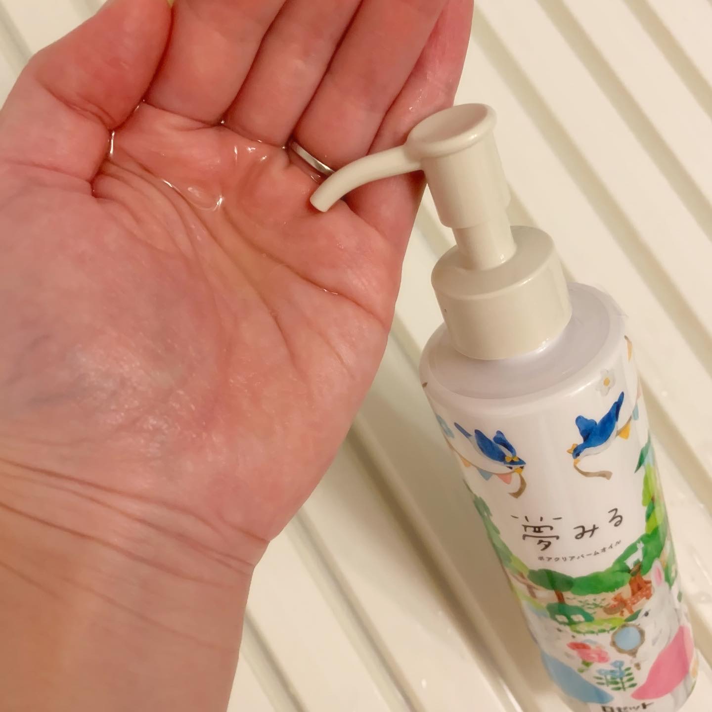 夢みる ポアクリアバームオイル ［クレンジングオイル］/ロゼット/オイルクレンジングを使ったクチコミ（2枚目）