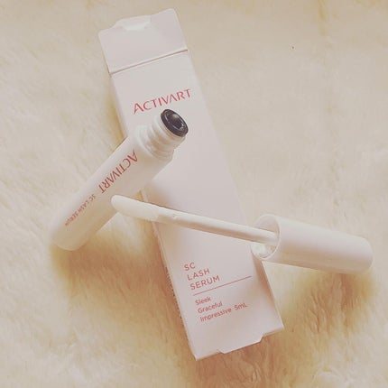 SCラッシュセラム /ACTIVART/まつげ美容液を使ったクチコミ(3枚目)