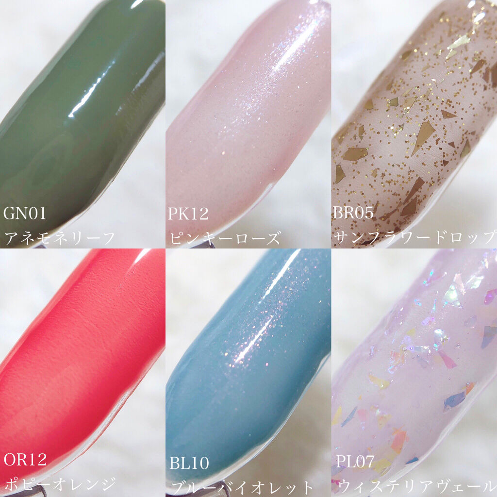 ミニネイル BR05 サンフラワードロップ/パラドゥ/マニキュアを使ったクチコミ（3枚目）