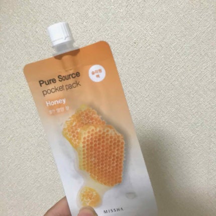 ピュア ソース シートマスク(HN)/ハチミツ/MISSHA/シートマスク・パックを使ったクチコミ(1枚目)