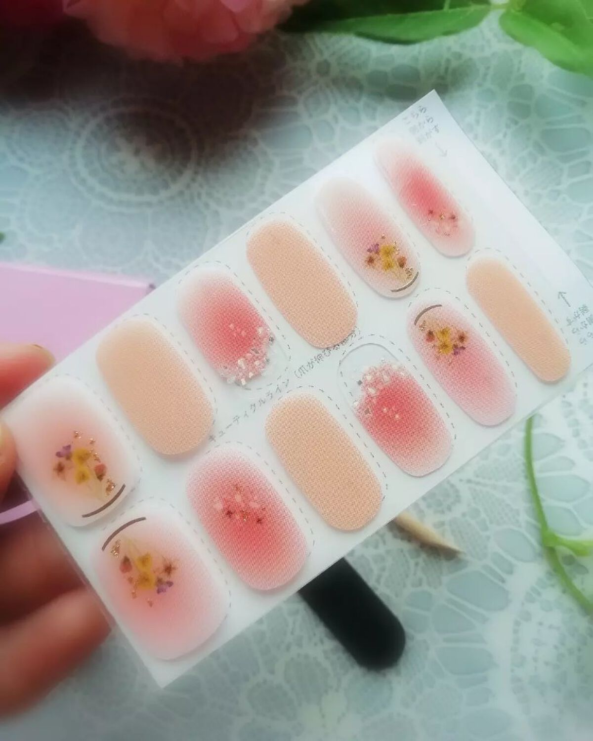 リアルジェルネイルシール/BEAUTY AVENUE/ネイルシールを使ったクチコミ(4枚目)