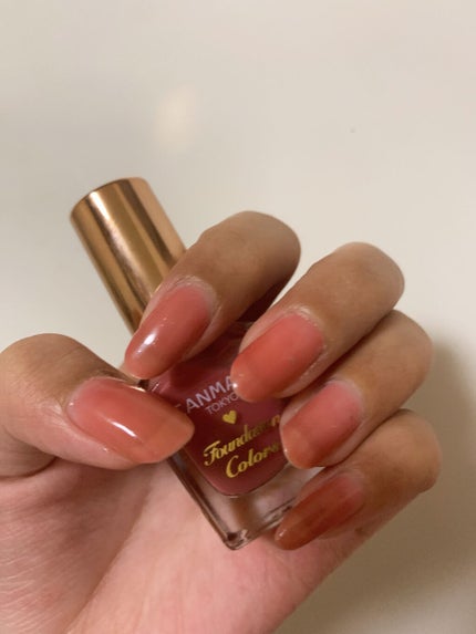 ファンデーションカラーズ/キャンメイク/マニキュアを使ったクチコミ(1枚目)